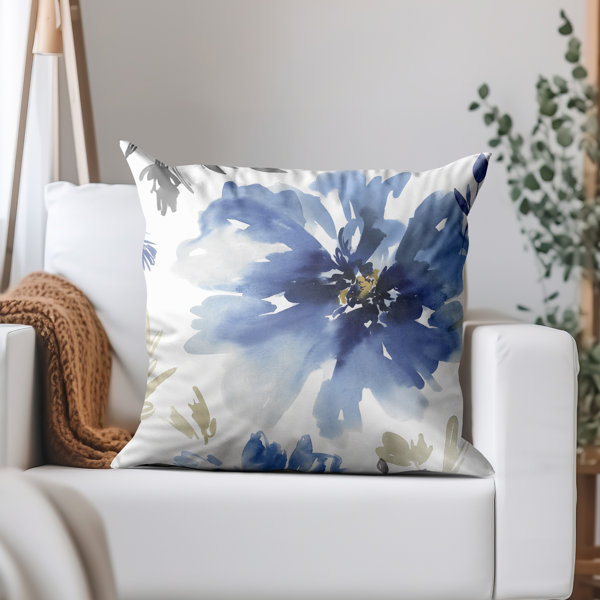 Indigo cheap decorative pillows